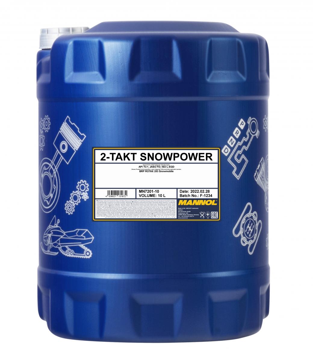 SCT - MANNOL MN7201-10 Mannol 2-Takt Snowpower Λάδι κινητήρα