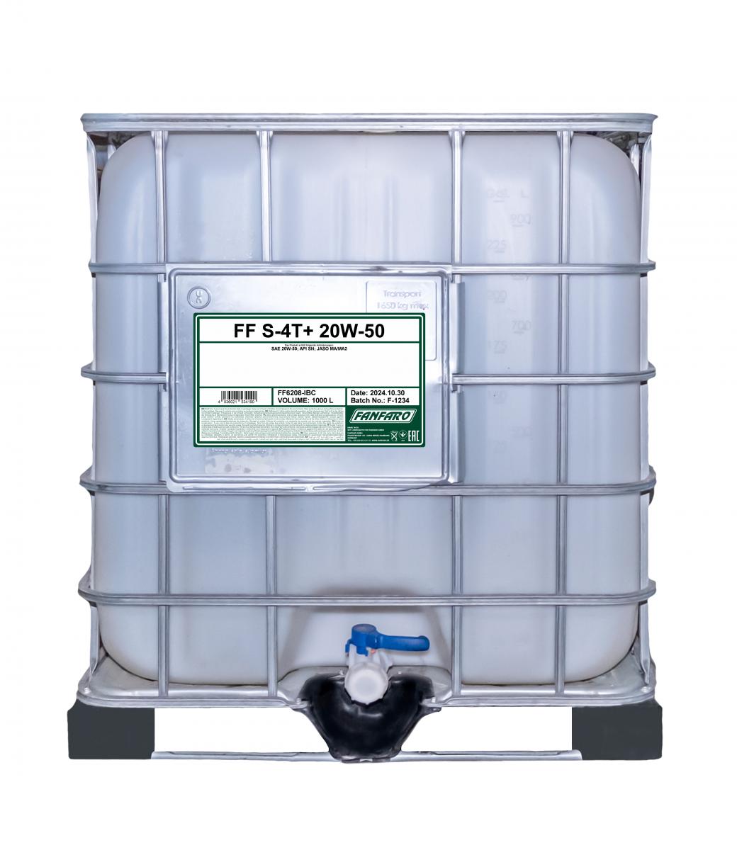 SCT - MANNOL FF6208-IBC Fanfaro S-4T+ SAE 20W-50 Λάδι κινητήρα
