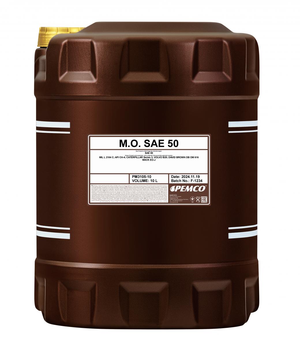 SCT - MANNOL PM3105-10 Pemco M.O. SAE 50 Λάδι κινητήρα