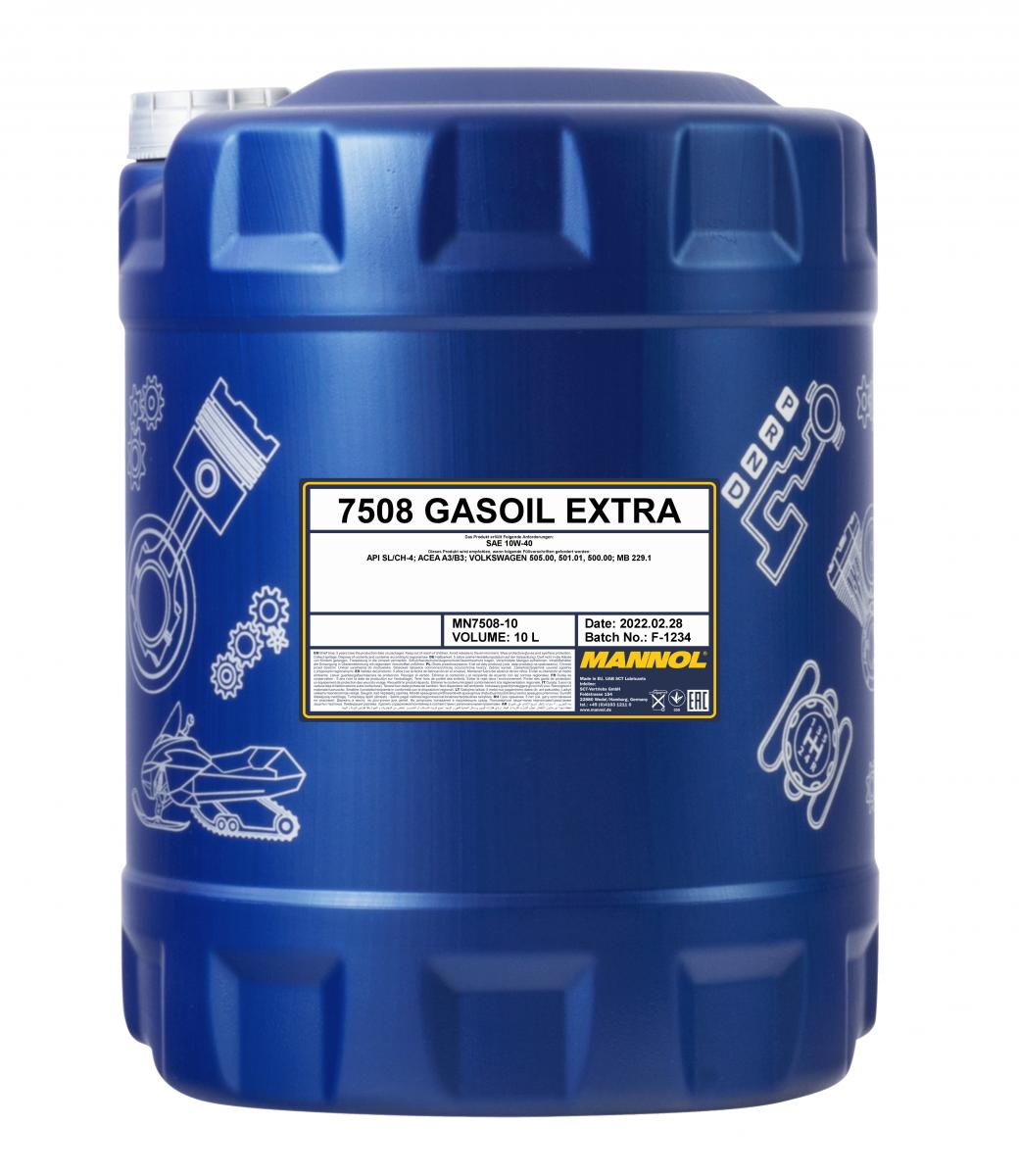 SCT - MANNOL MN7508-10 MANNOL 7508 GASOIL EXTRA Λάδι κινητήρα