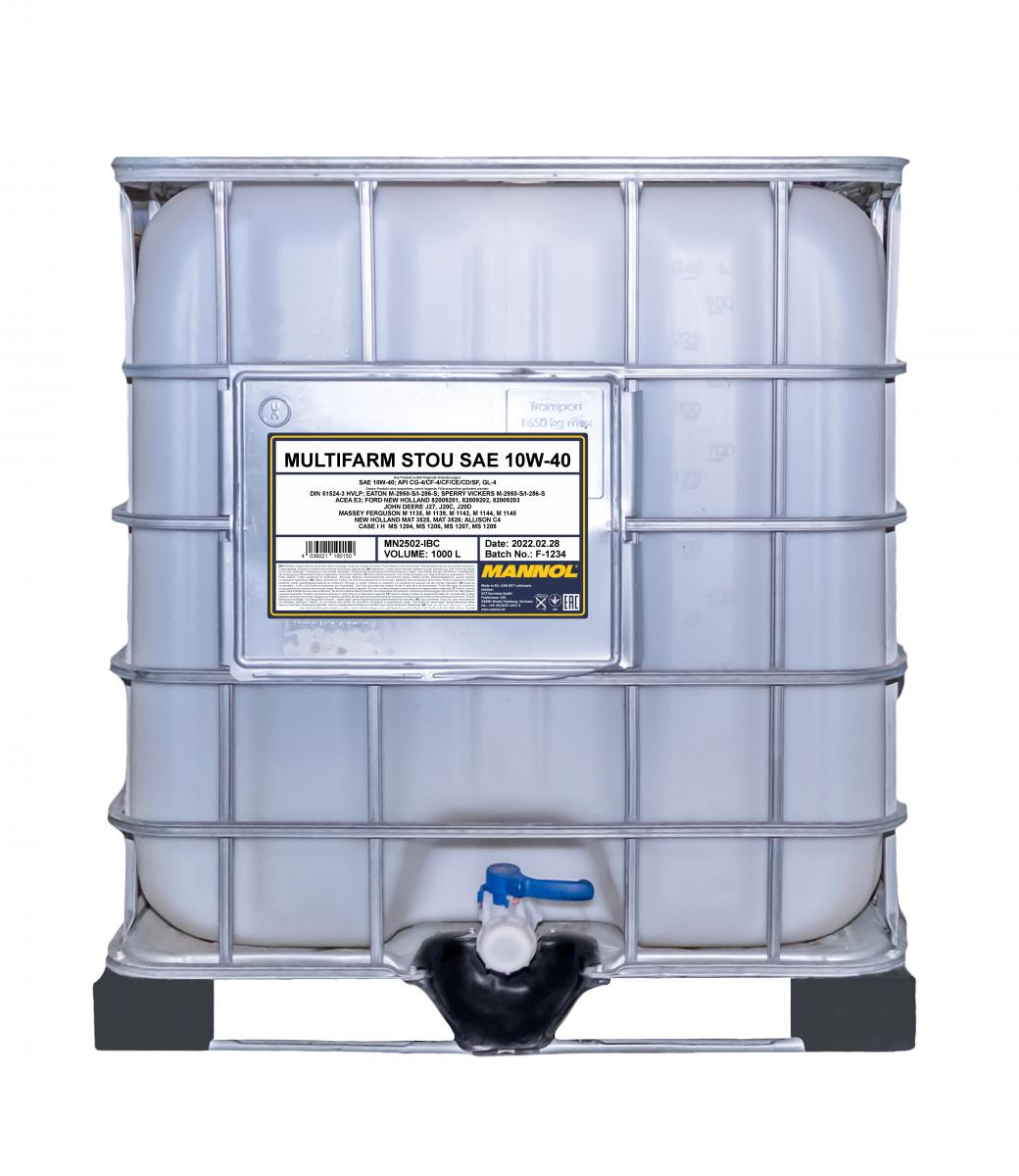 SCT - MANNOL MN2502-IBC Mannol Multifarm STOU 10W-40 Λάδι κινητήρα
