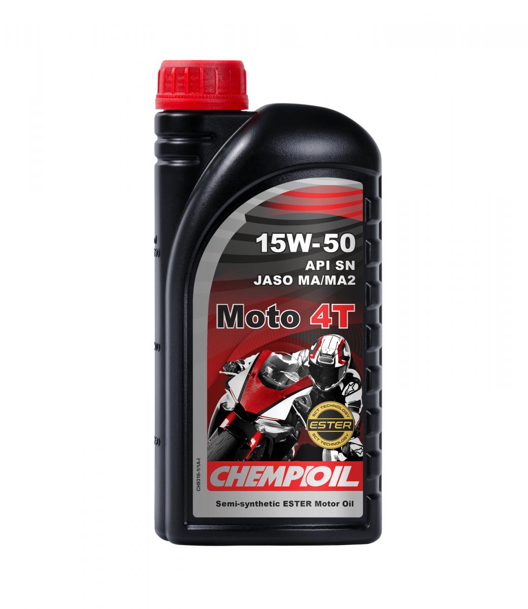 SCT - MANNOL CH9310-1 Chempioil Moto 4T 15W-50 Λάδι κινητήρα