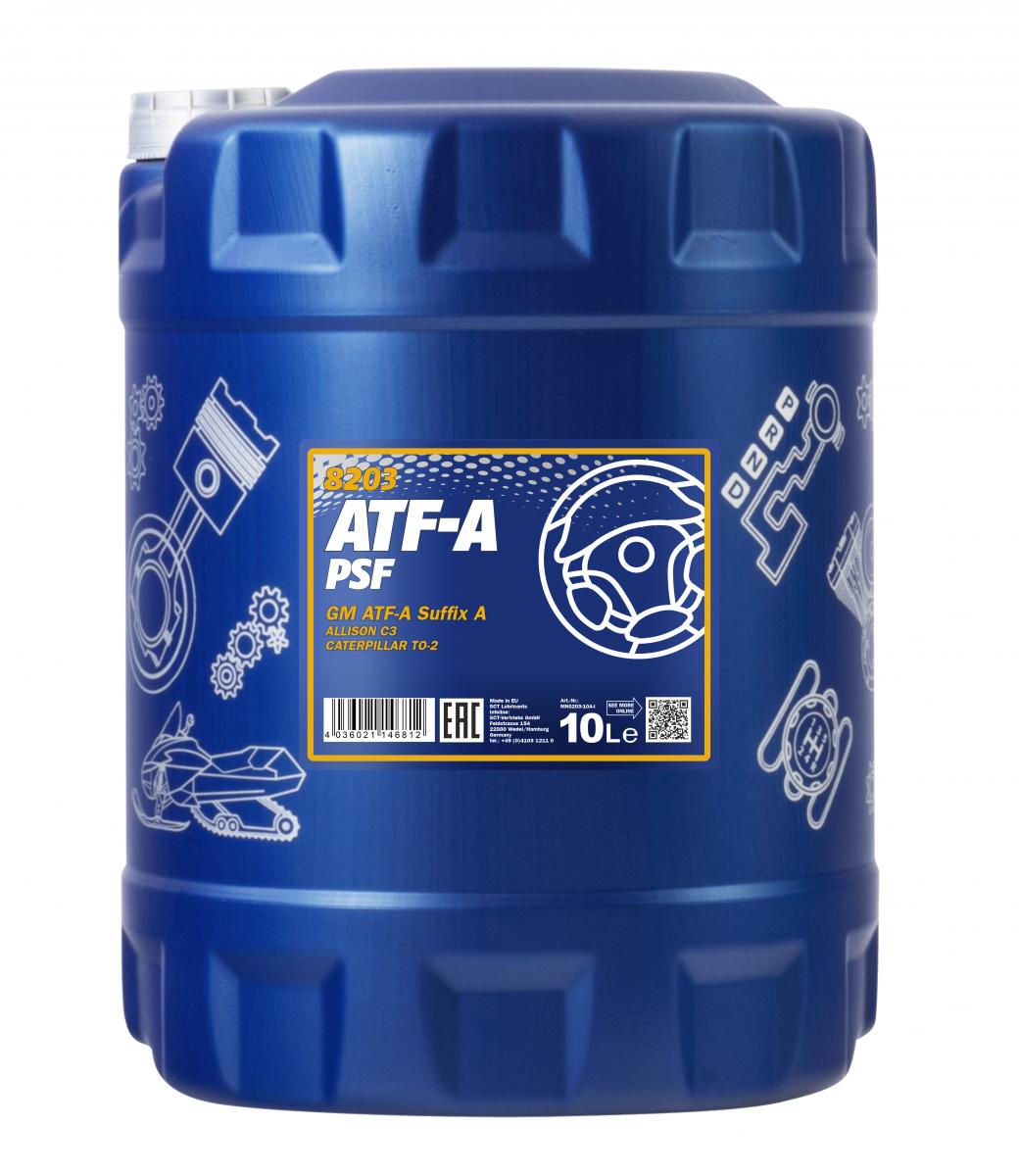 SCT - MANNOL MN8203-10 Mannol ATF-A / PSF Power Steering Fluid