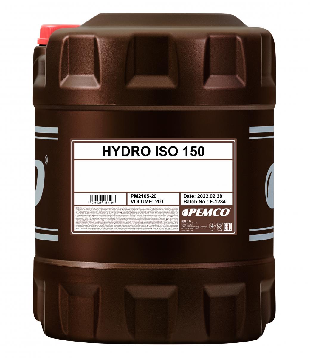 SCT - MANNOL PM2105-20 Pemco Hydro ISO 150 Υδραυλ. λάδι