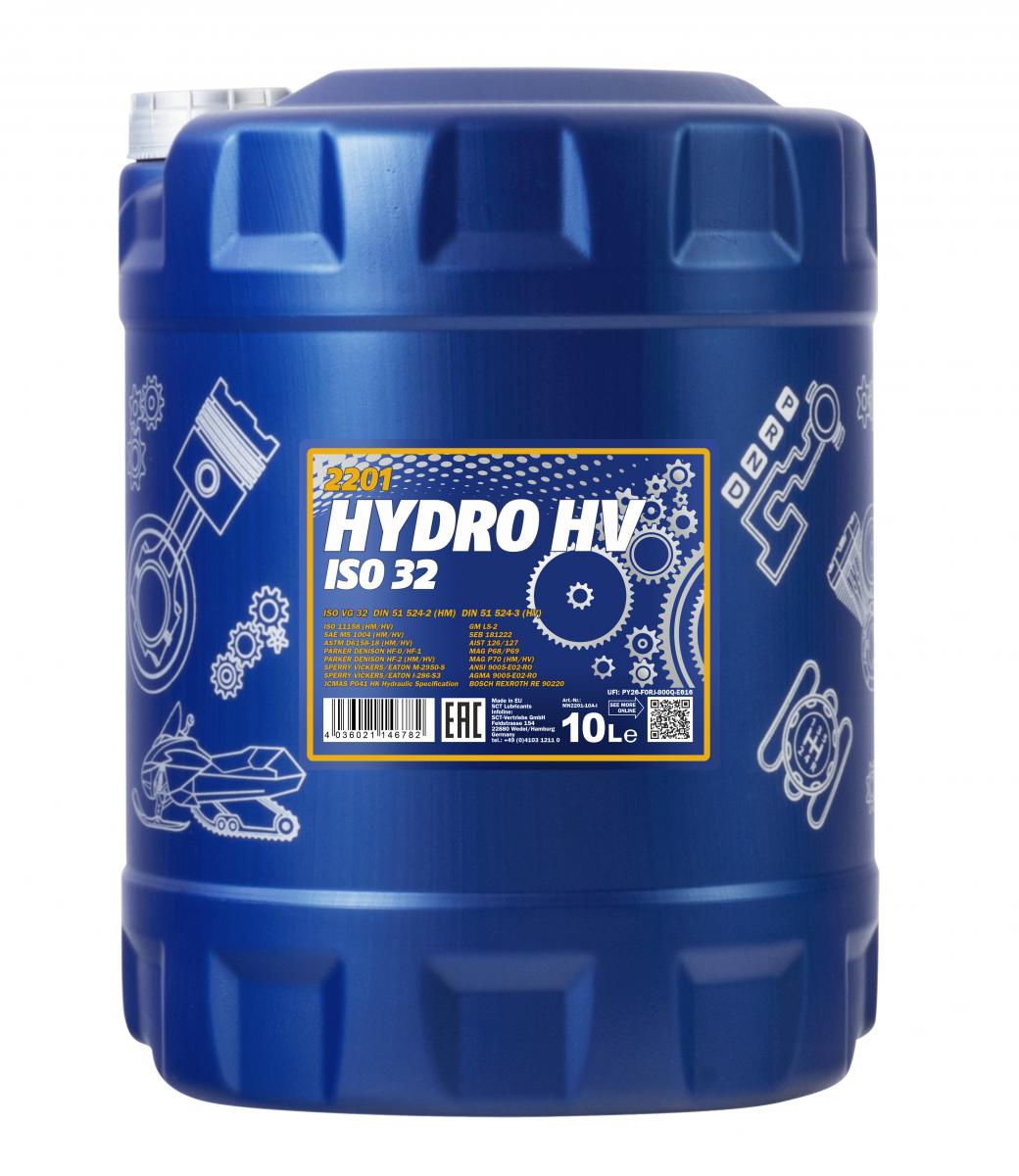 SCT - MANNOL MN2201-10 MANNOL Hydro HV ISO 32 LONGLIFE Υδραυλ. λάδι