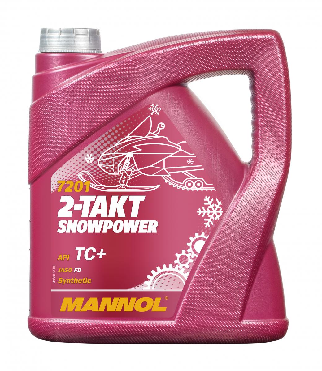 SCT - MANNOL MN7201-4 Mannol 2-Takt Snowpower Λάδι κινητήρα