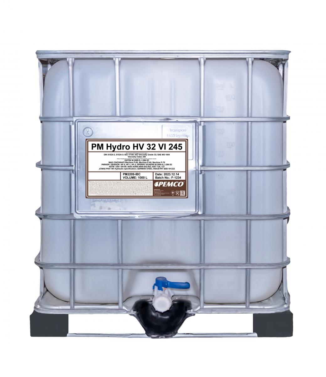SCT - MANNOL PM2209-IBC Pemco Hydro HV 32 VI 245 Υδραυλ. λάδι