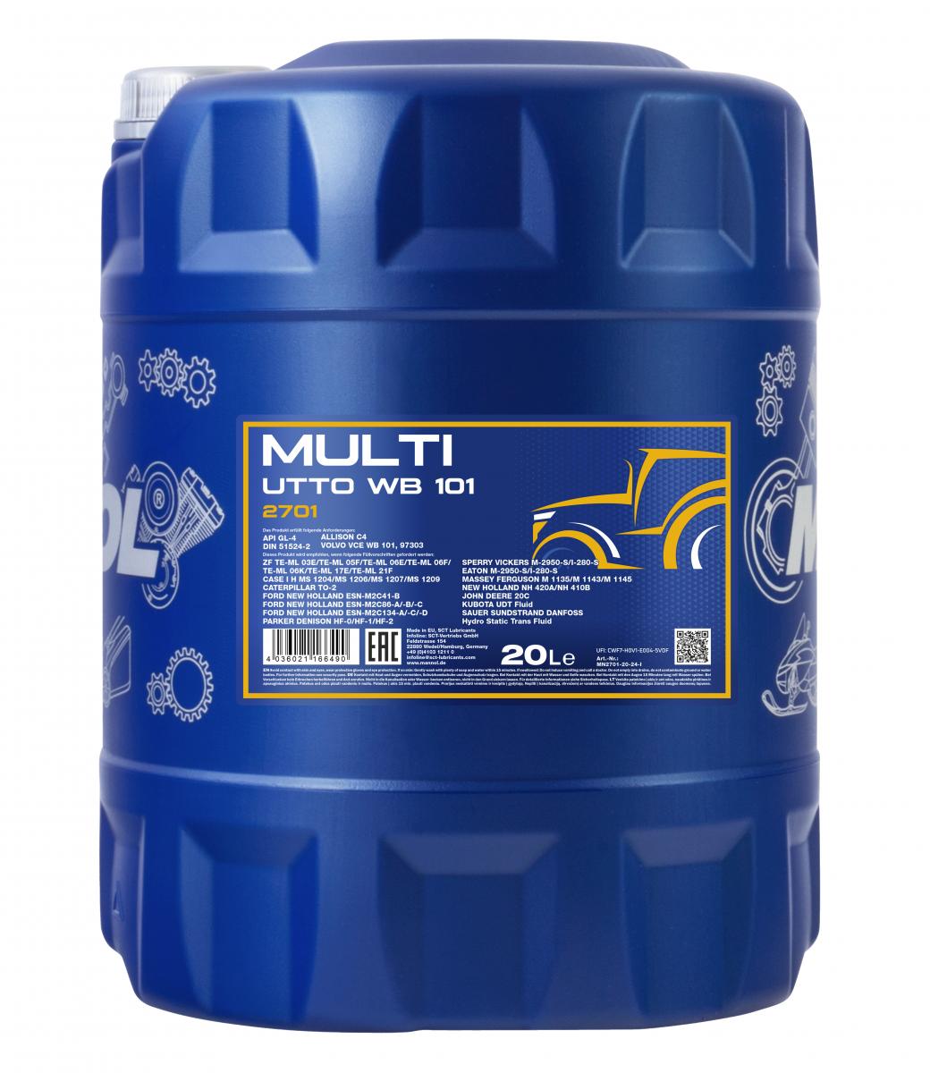 SCT - MANNOL MN2701-20 Mannol Multi UTTO WB 101 Λάδι κινητήρα