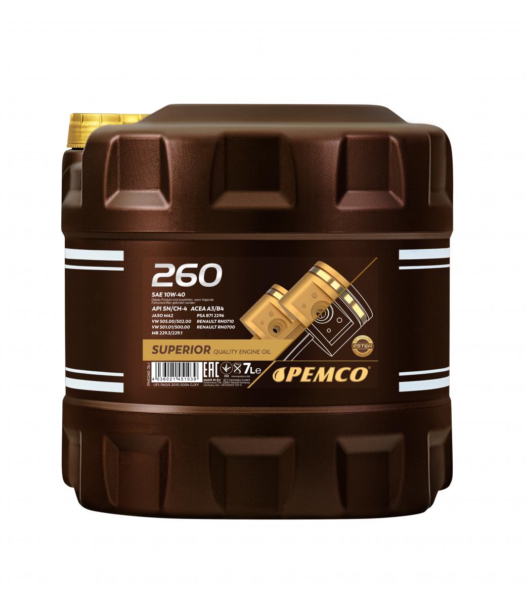 SCT - MANNOL PM0260-7 Pemco 260 10W-40 Λάδι κινητήρα