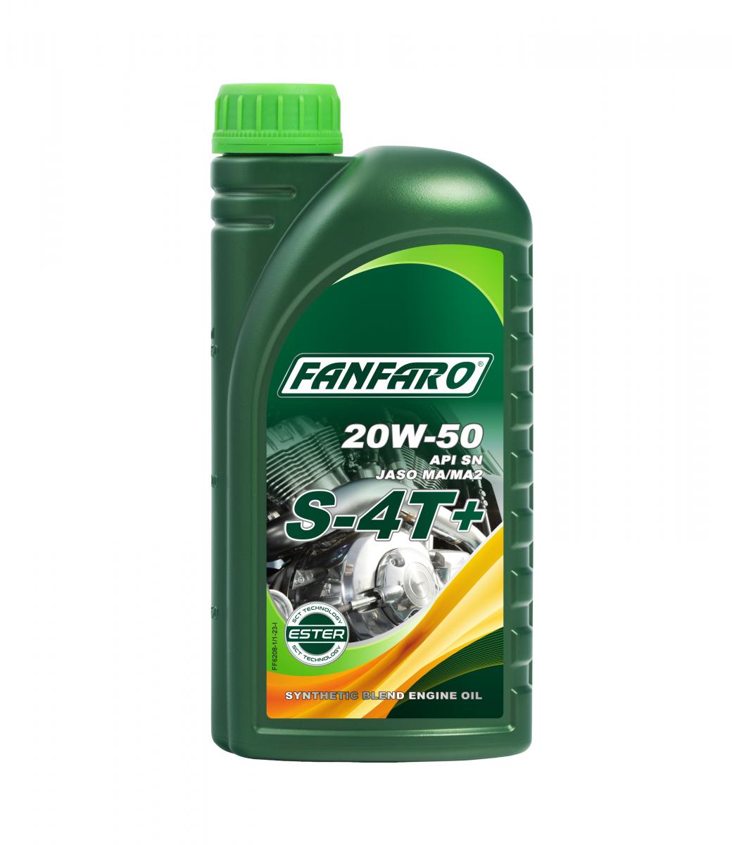 SCT - MANNOL FF6208-1 Fanfaro S-4T+ SAE 20W-50 Λάδι κινητήρα