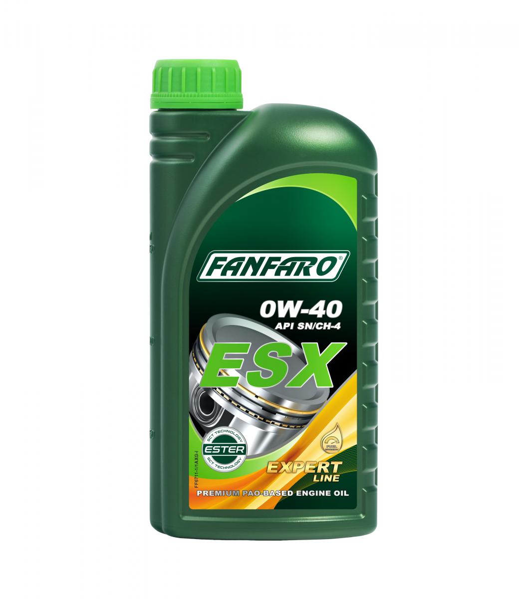 SCT - MANNOL FF6711-1 Fanfaro ESX 0W-40 Λάδι κινητήρα