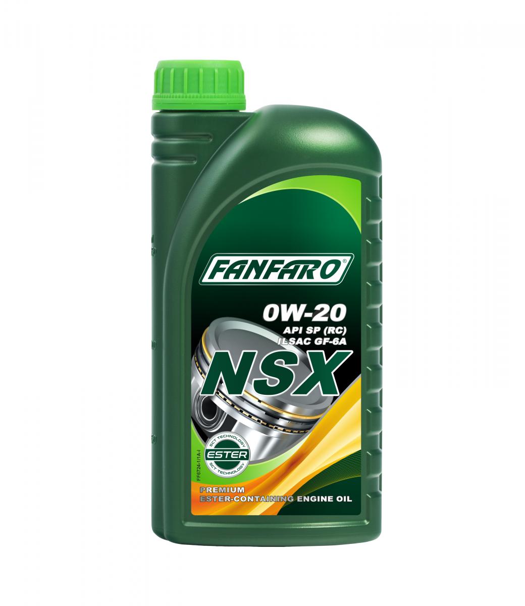 SCT - MANNOL FF6724-1 Fanfaro NSX 0W-20 Motorový olej