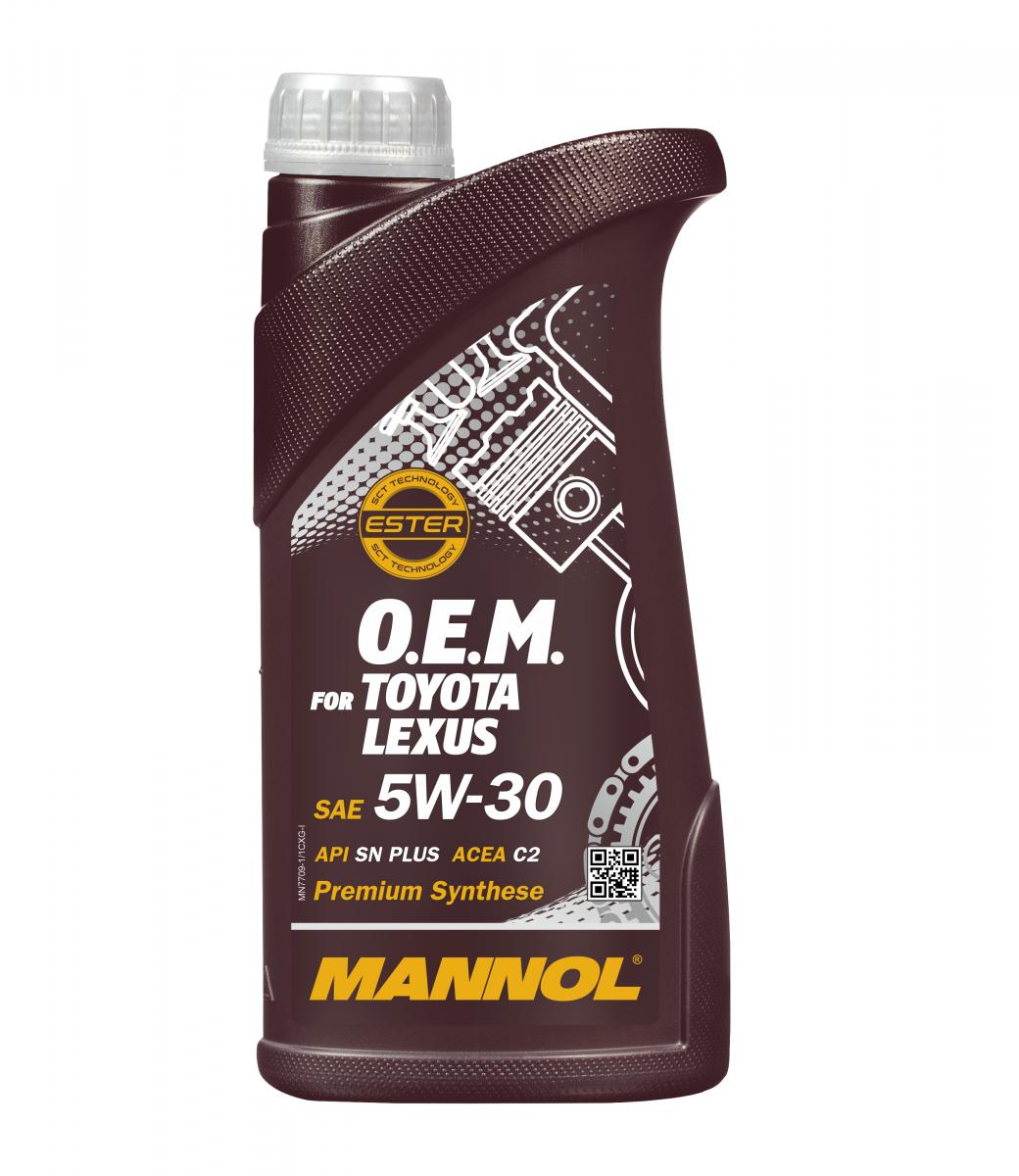 SCT - MANNOL MN7709-1 Mannol 7709 for Toyota Lexus 5W-30 Λάδι κινητήρα