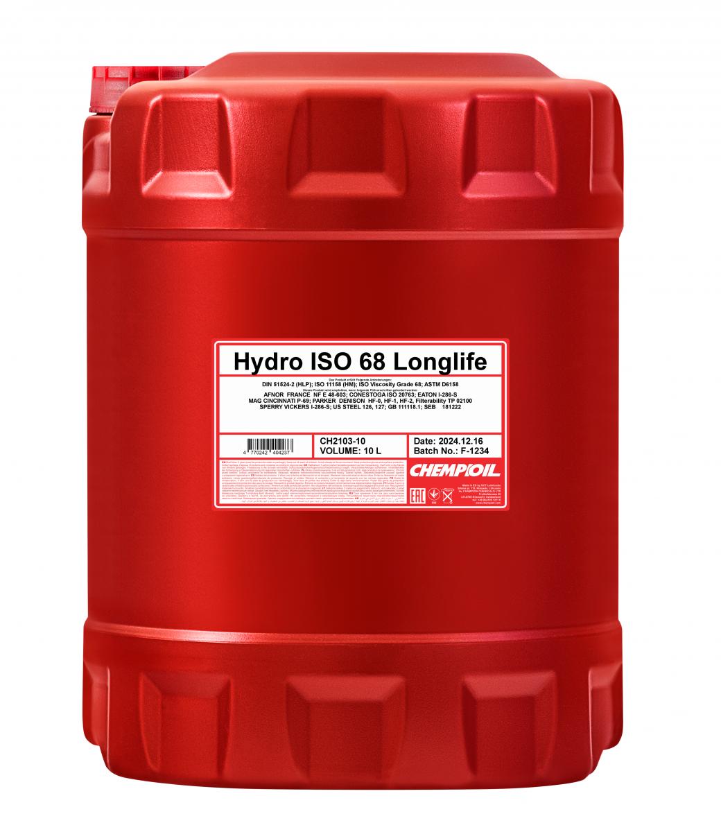 SCT - MANNOL CH2103 CHEMPIOIL Hydro ISO 68 LONGLIFE Υδραυλ. λάδι