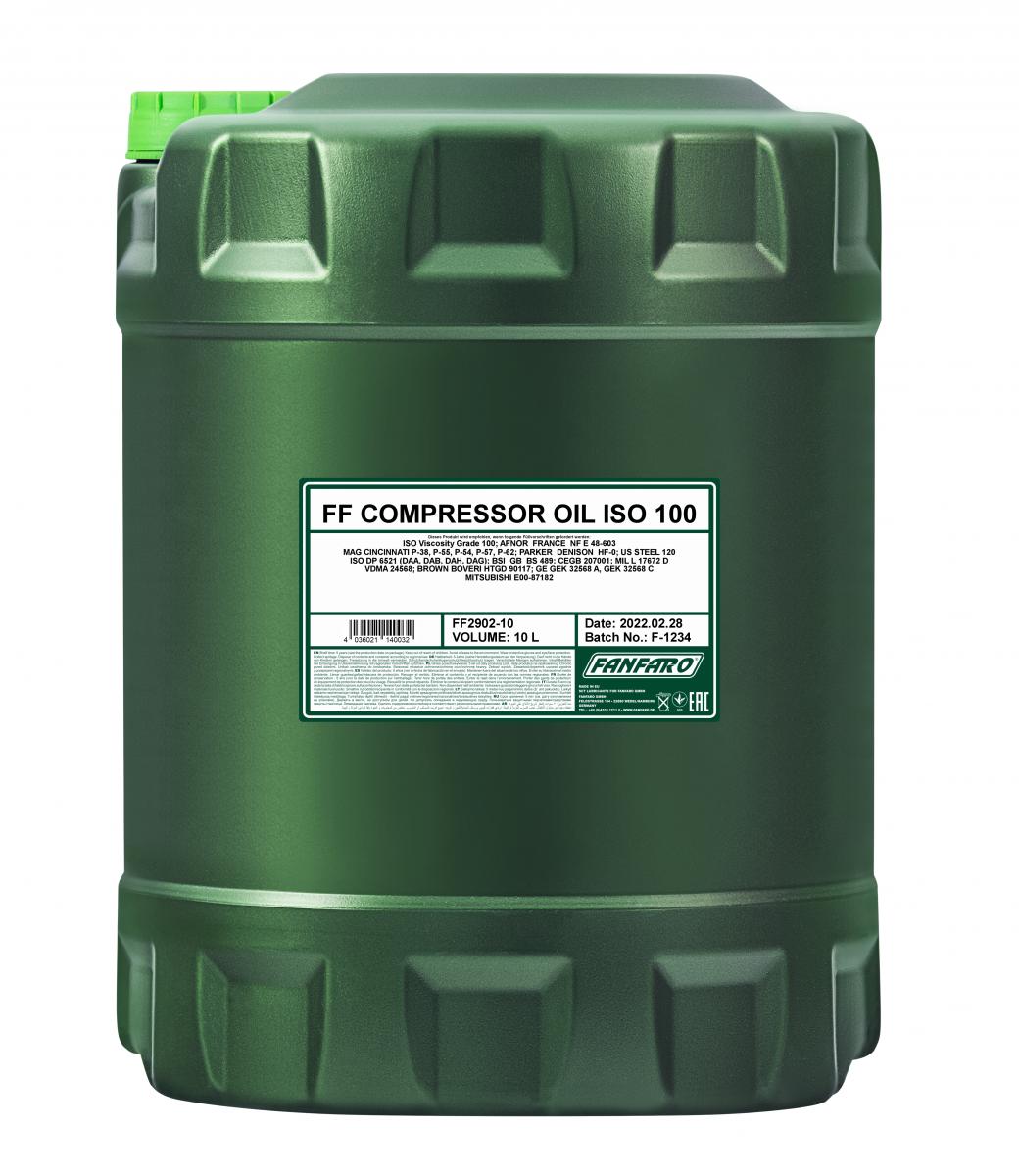 SCT - MANNOL FF2902 Fanfaro Compressor Oil ISO 100 Oil, compressor