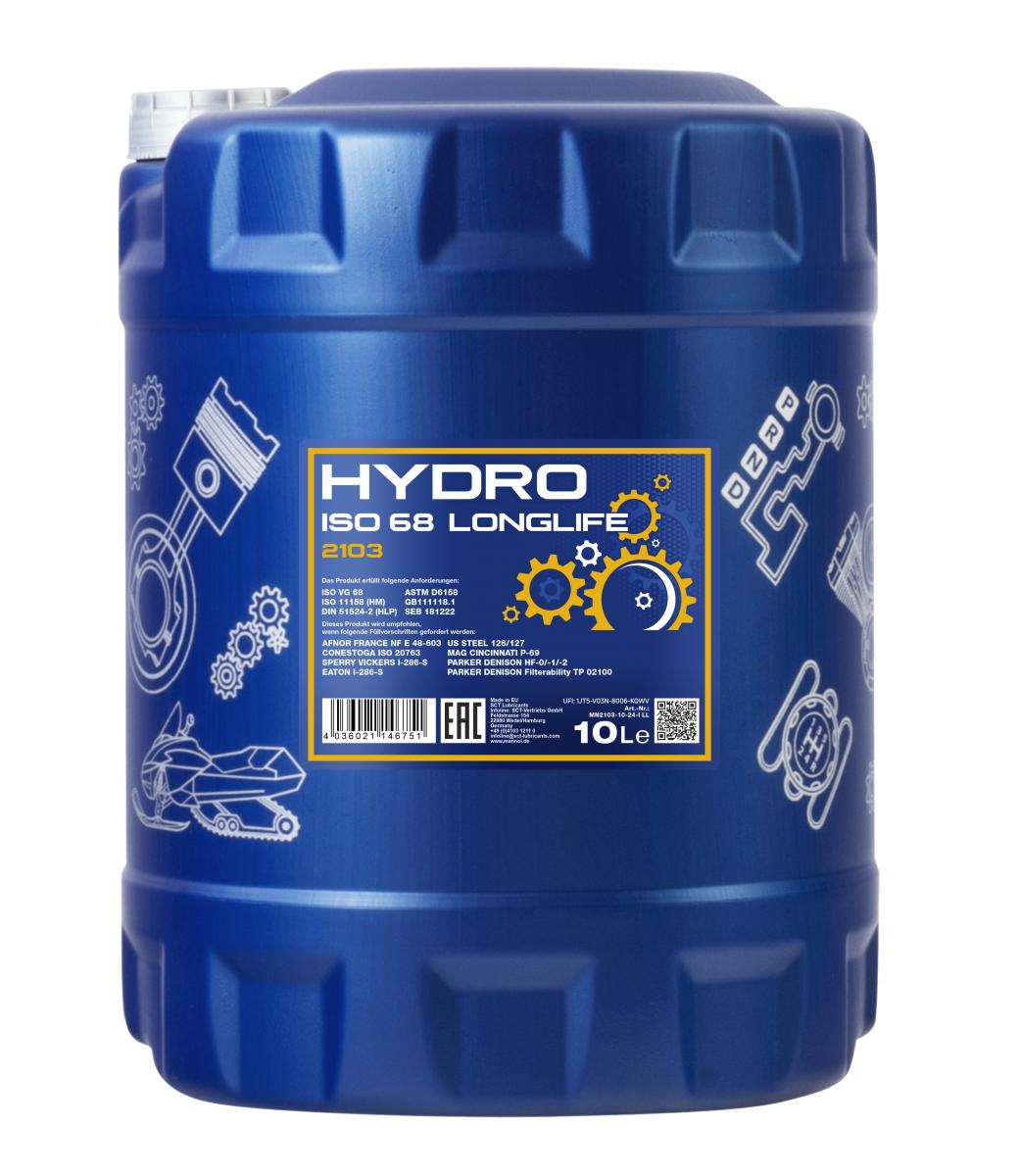 SCT - MANNOL MN2103 MANNOL Hydro ISO 68 LONGLIFE Υδραυλ. λάδι