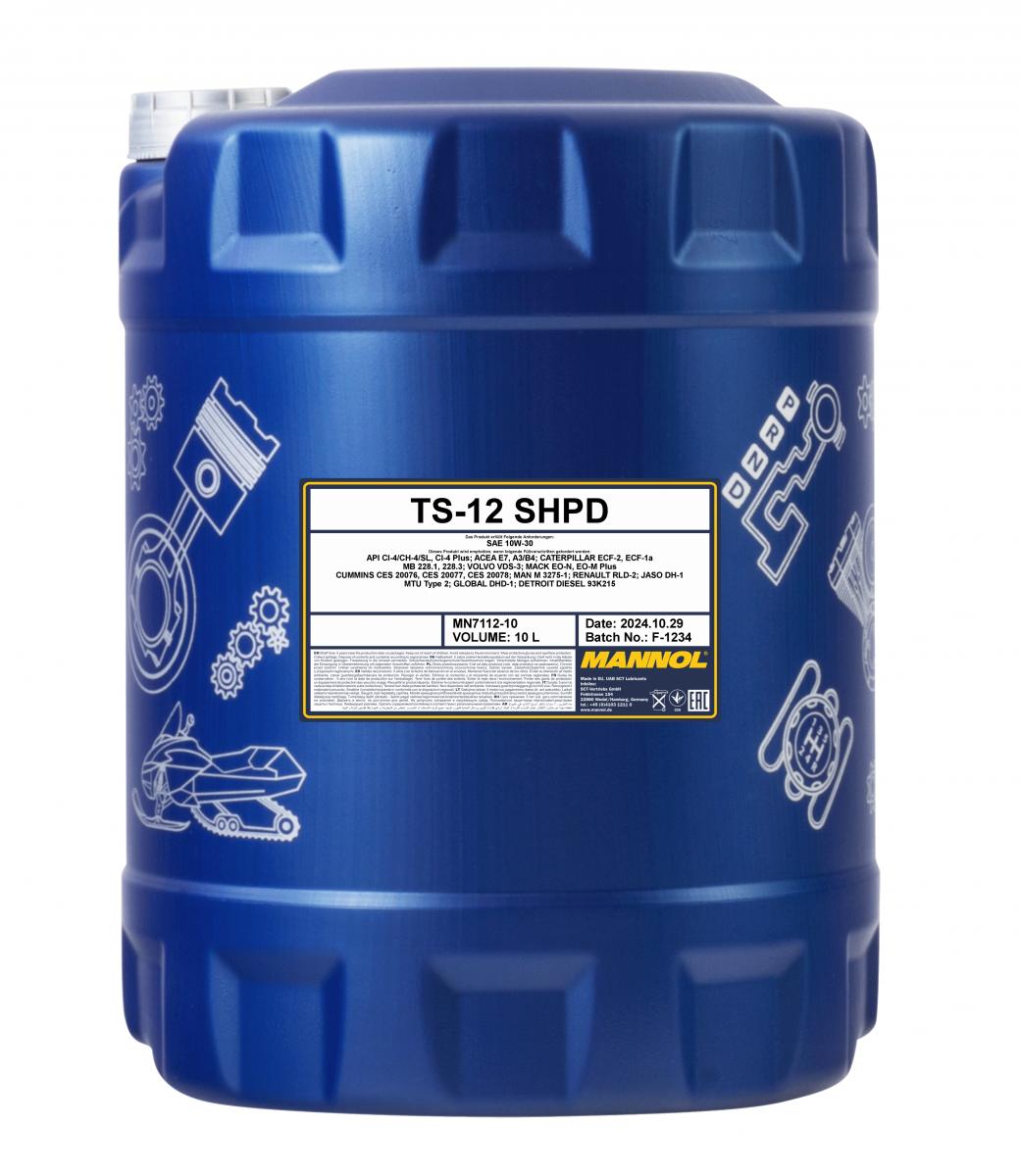 SCT - MANNOL MN7112 Mannol TS-12 10W-30 Λάδι κινητήρα for CHEVROLET CHRYSLER DAEWOO HONDA HYOSUNG HYUNDAI INFINITI ISUZU KIA LAD
