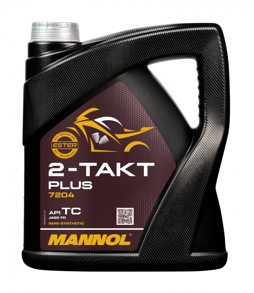 SCT - MANNOL MN7204 Mannol 2-Takt Plus Λάδι κινητήρα for APRILIA BENELLI CAGIVA GILERA HONDA HUSABERG HUSQVARNA HYOSUNG ITALJET 