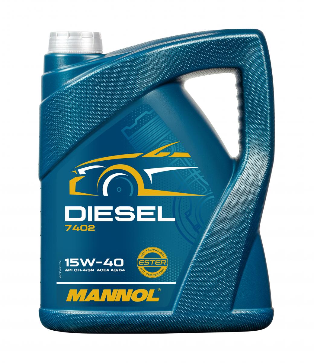 SCT - MANNOL MN7402 Mannol Diesel 15W-40 Λάδι κινητήρα for ABARTH ALFA ROMEO ALPINE AUDI AUSTIN BEDFORD BMW BUELL CHEVROLET CHRY