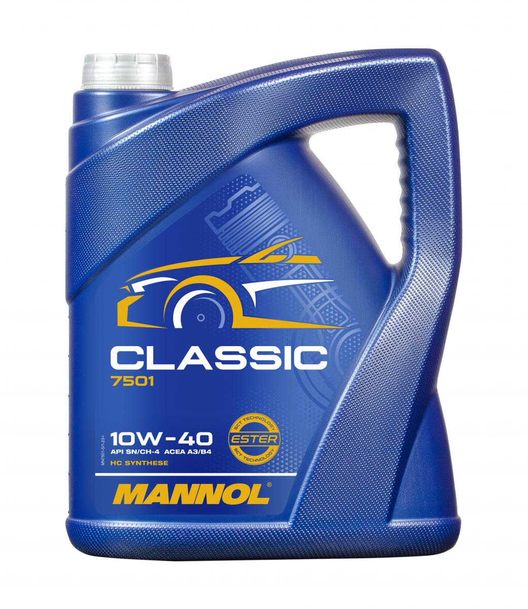 SCT - MANNOL MN7501 Mannol Classic 10W-40 Λάδι κινητήρα for ALFA ROMEO ALPINE APRILIA ARO AUDI AUSTIN AUTOBIANCHI BEDFORD BMW BU