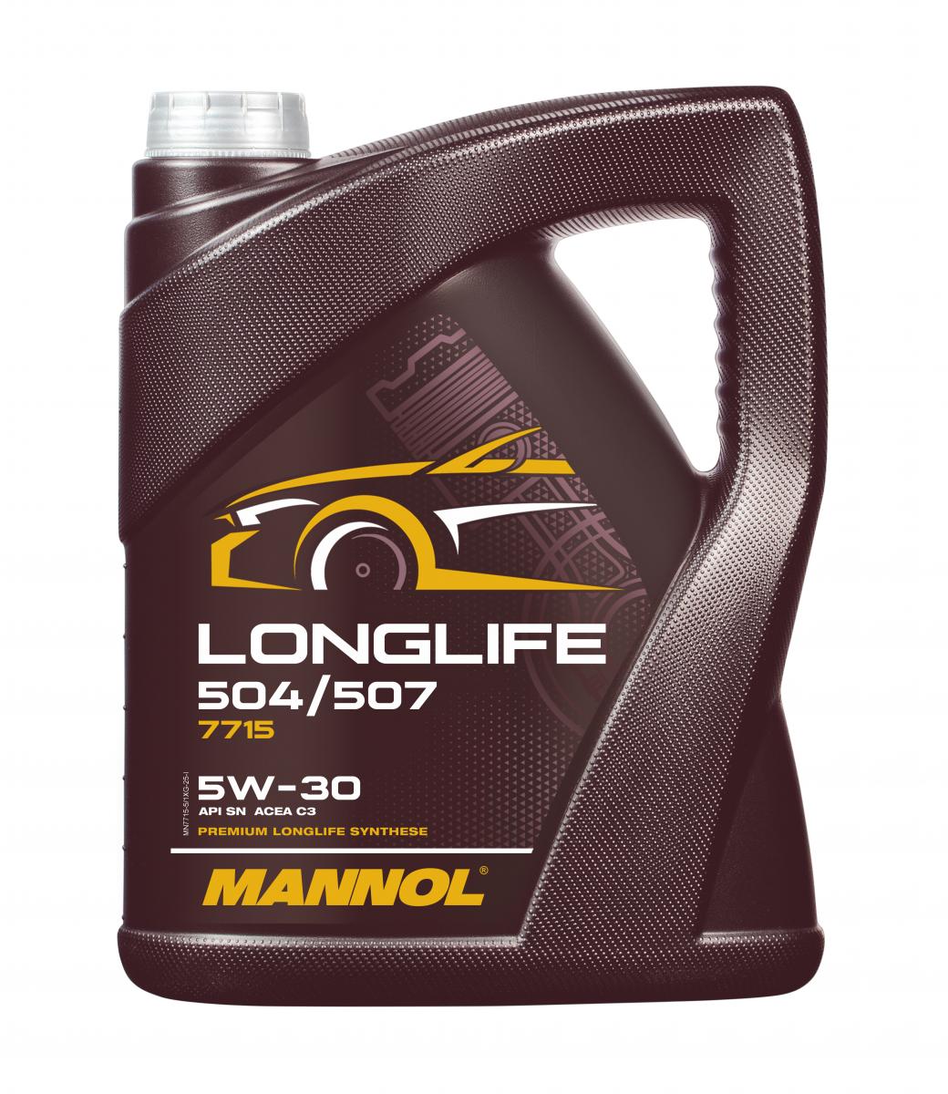 SCT - MANNOL MN7715 Mannol 7715 Longlife 504/507 5W-30 Λάδι κινητήρα for ALFA ROMEO ALPINE ARO AUDI AUSTIN BEDFORD BENTLEY BMW C