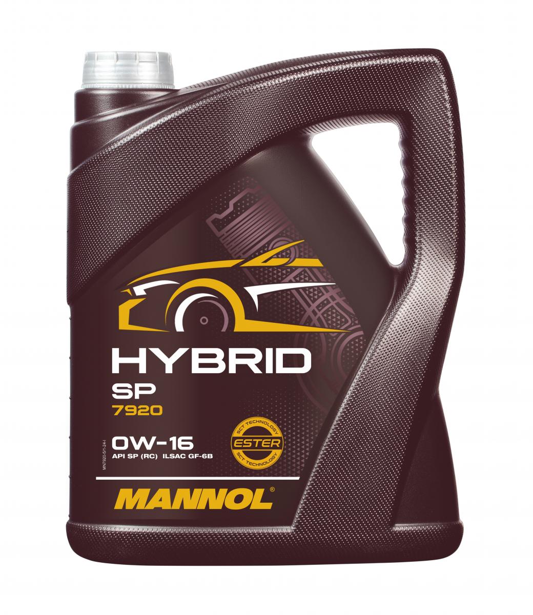 SCT - MANNOL MN7920 Mannol Hybrid SP 0W-16 Λάδι κινητήρα for LEXUS