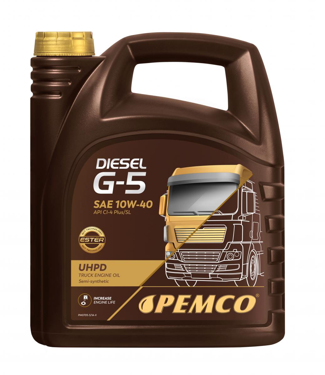 SCT - MANNOL PM0705 Pemco Diesel G-5 UHPD 10W-40 Λάδι κινητήρα for ALFA ROMEO APRILIA BMW BUELL CHEVROLET CHRYSLER CITROËN DACIA