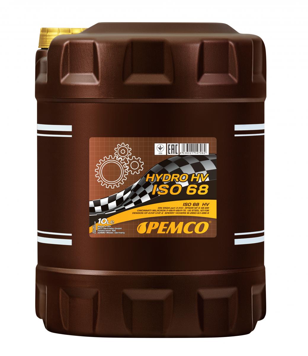 SCT - MANNOL PM2203 PEMCO Hydro HV ISO 68 LONGLIFE Υδραυλ. λάδι
