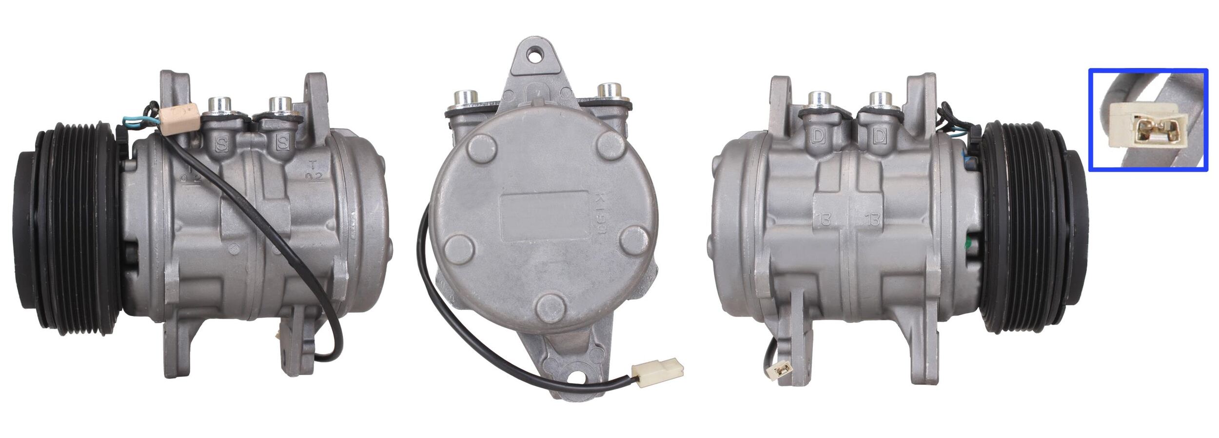ELSTOCK 51-0156 Kompressor, Klimaanlage