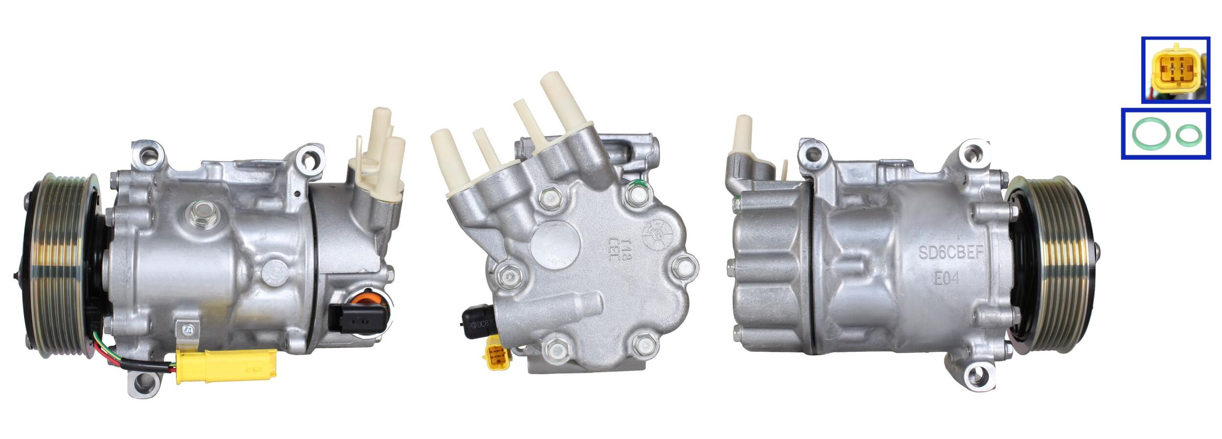 ELSTOCK 51-1176 Kompressor, Klimaanlage