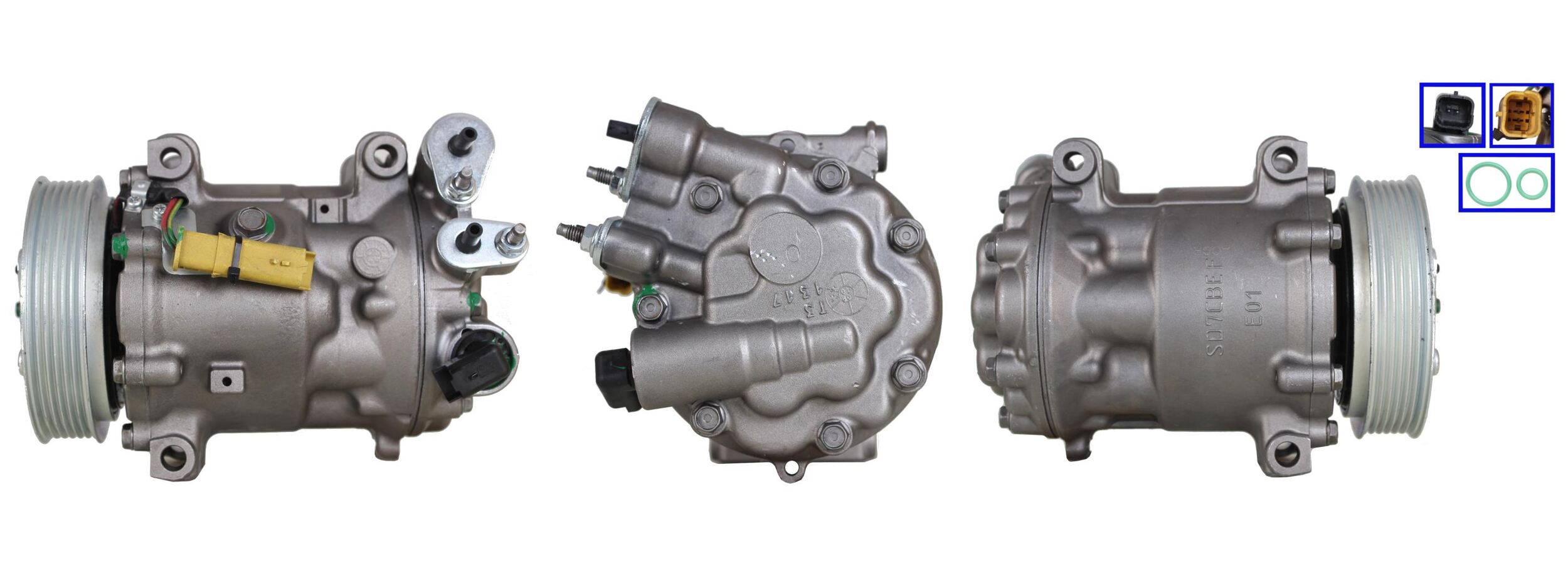 ELSTOCK 51-1413 Kompressor, Klimaanlage
