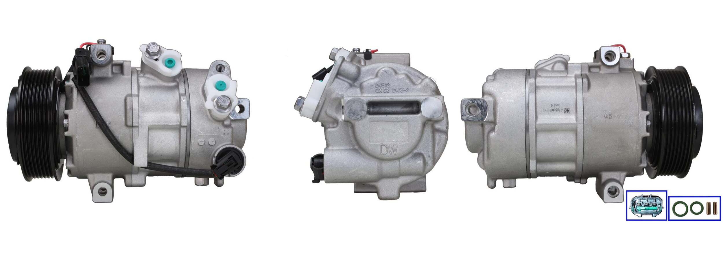 ELSTOCK 51-1545 Compressor, air conditioning