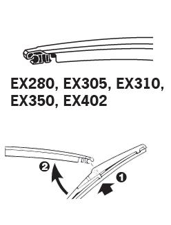 TRICO EX280 TRICO EXACT FIT...