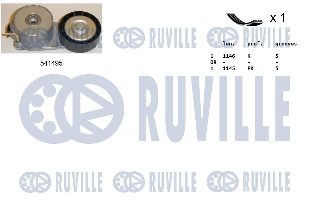 RUVILLE 570096 Σετ ιμάντων...