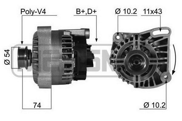 ERA 210405 generátor