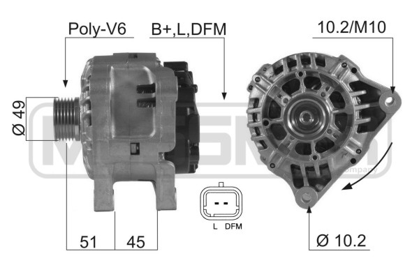 ERA 210545 generátor