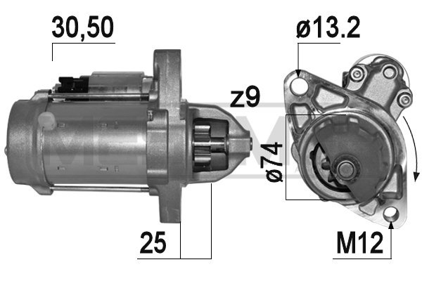 ERA 220940 Startér