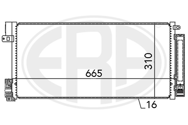 ERA 667004 Kondenzátor,...