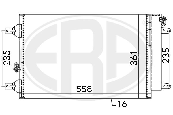 ERA 667059 Kondenzátor,...