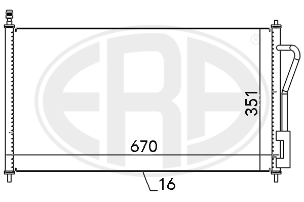 ERA 667065 Kondenzátor,...