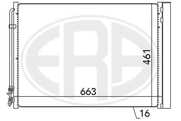 ERA 667079 Kondenzátor,...