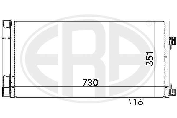 ERA 667133 Kondenzátor,...