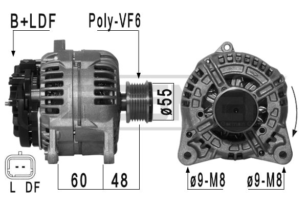 ERA 209028A Alternatore