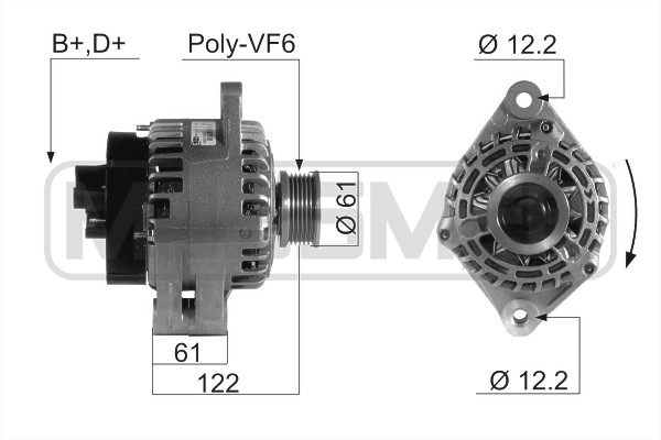 ERA 210665A Alternatore