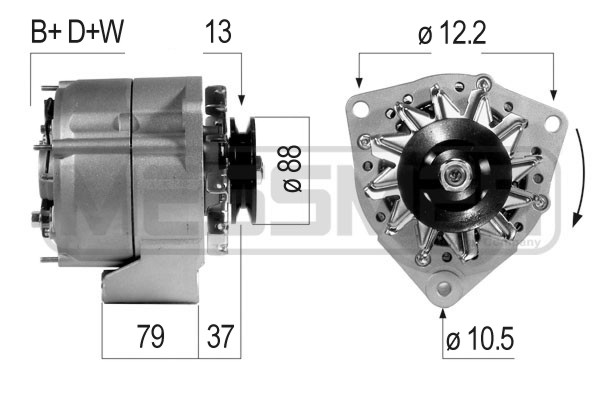 ERA 210314A Γεννήτρια for DAF MAN MERCEDES-BENZ PADANE