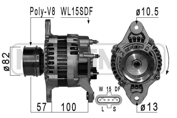 ERA 210920 Γεννήτρια for RENAULT TRUCKS