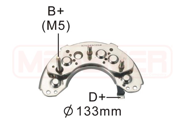 ERA 215415 Ανορθωτής, γεννήτρια for NISSAN SUBARU