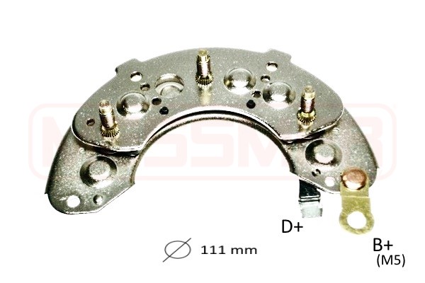 ERA 215435 Ανορθωτής, γεννήτρια for MAZDA NISSAN