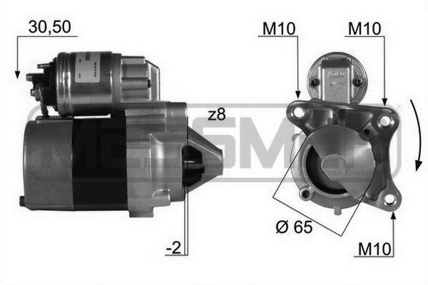 ERA 220023 Μίζα for MERCEDES-BENZ NISSAN RENAULT