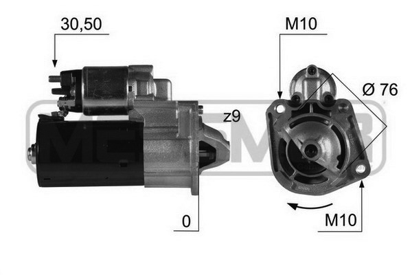 ERA 220412A Μίζα for FORD VOLVO
